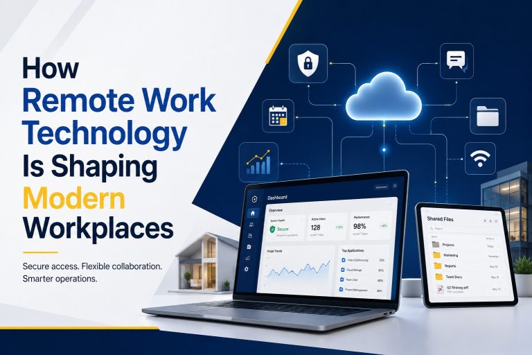 How Remote Work Technology Is Shaping Modern Workplaces