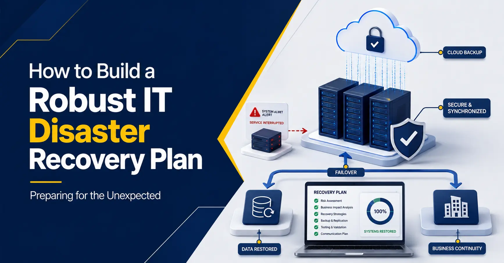 How to Build a Robust IT Disaster Recovery Plan: Preparing for the Unexpected