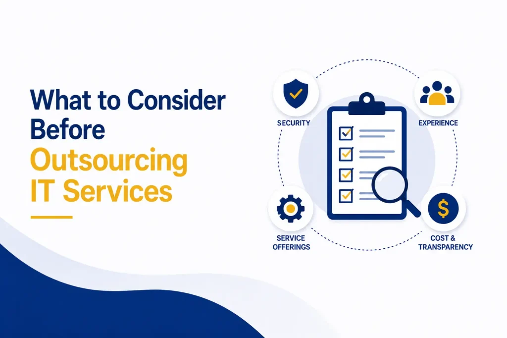 What to Consider Before Outsourcing IT Services