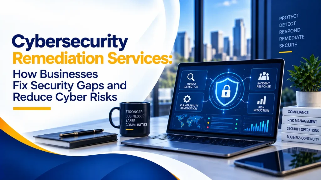 Cybersecurity Remediation Services: How Businesses Fix Security Gaps and Reduce Cyber Risks